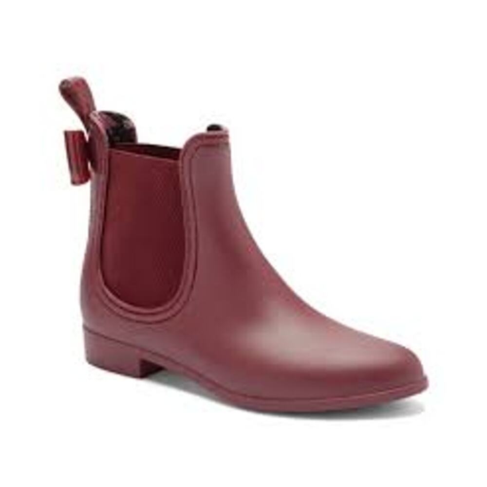 Catherine Malandrino Burgundy Ankle Boots
